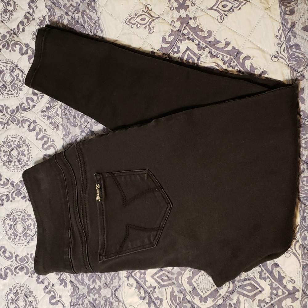 ⭐4/$20 Black Seven7 tummy toner skinny jeans 10